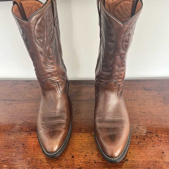 Red Wing 9801-1 USA-made Cowboy Boots, 11D, Excellent Condition - Picture 6 of 14